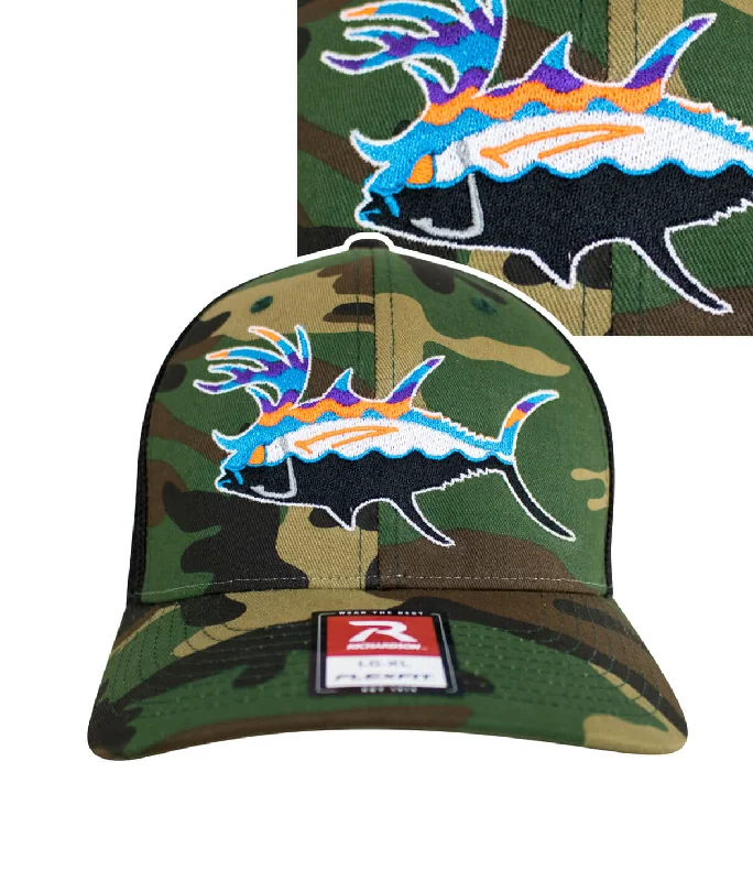 "Buck-Eye Explorer" Classic Meshback Flexfit Hat