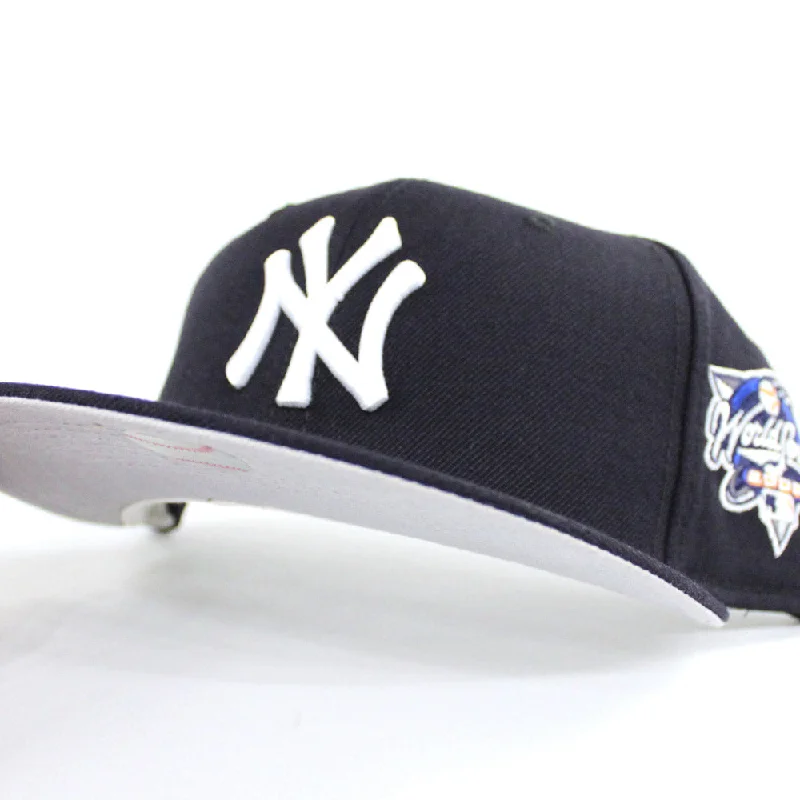 New York Yankees 2000 World Series 59Fifty New Era Fitted Hats (Navy Gray Under Brim)