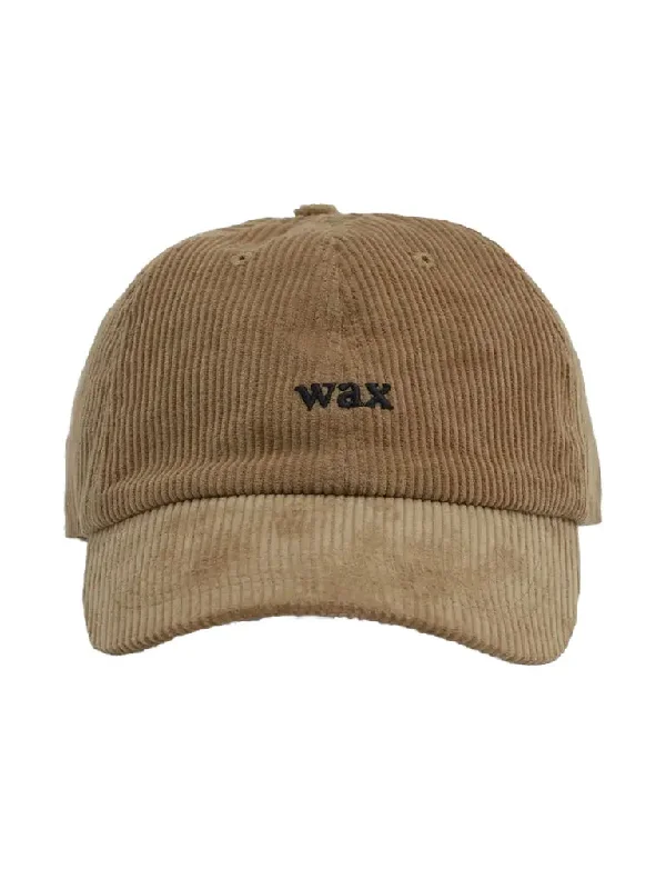 Spencer- Sand Corduroy Sports Cap