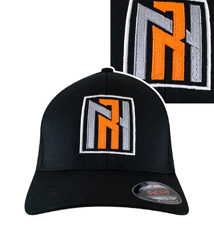 "N-R - Orange" Classic Flexfit Hat