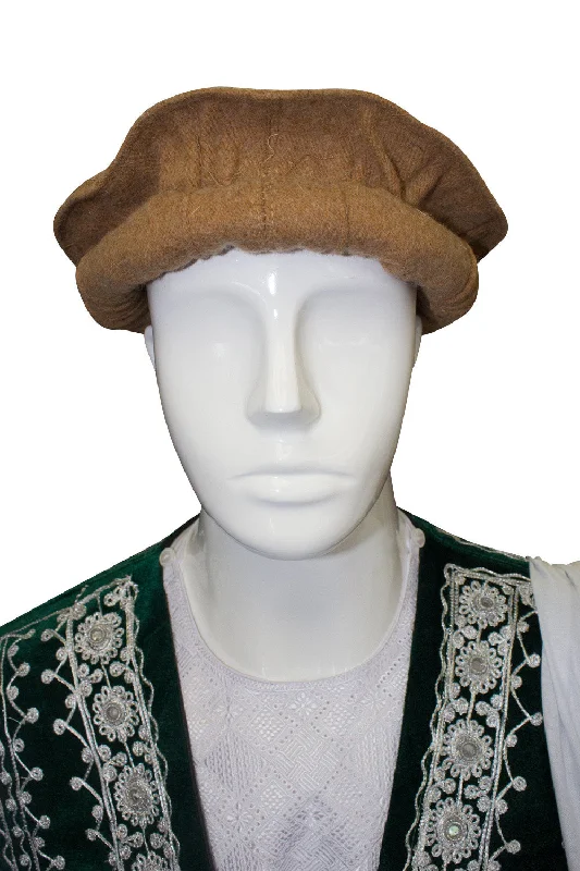 Afghan Hat Pakol - Khaki