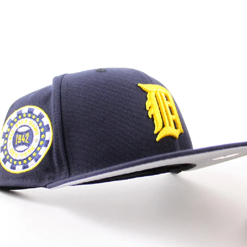 Detroit Tigers 1942 All Star Game New Era 59Fifty Fitted Hat (Navy Gray Under Brim)