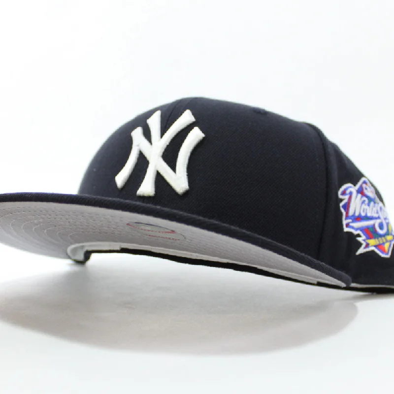 New York Yankees 1998 World Series New Era 59Fifty Fitted Hat (Gray Under Brim)