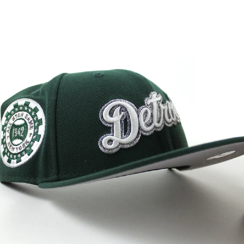 Detroit Tigers 1942 All Star Game New Era 59Fifty Fitted Hat (Dark Green Gray Under Brim)