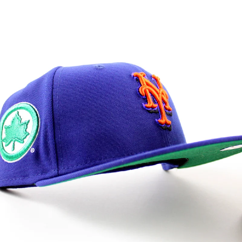 New York Mets Prospect Park (Brooklyn) New Era 59Fifty Fitted Hat (Royal Blue Green Under Brim)