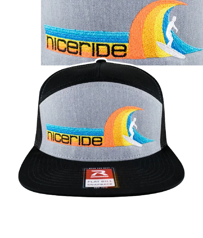 "Tasty Waves" 7 Panel Trucker Baseball Cap