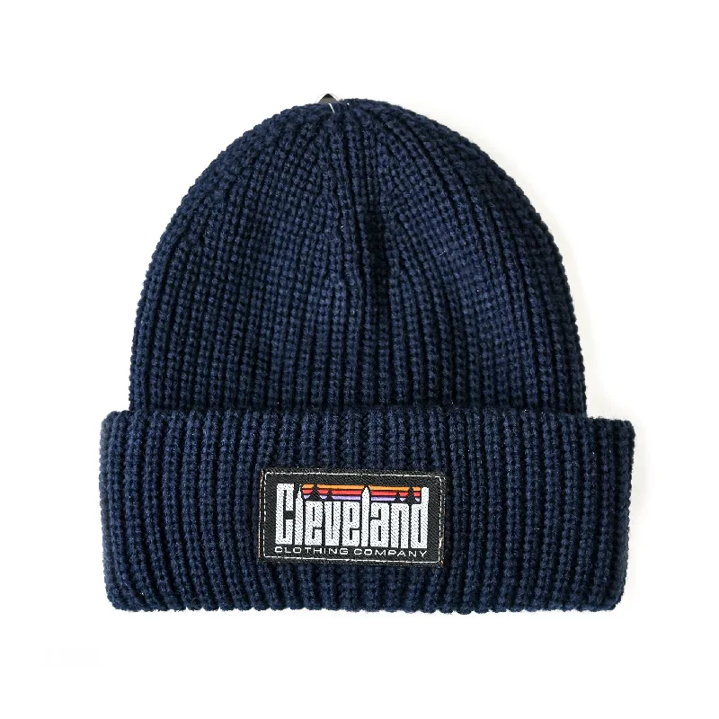 Cleveland Outdoor Beanie - Navy