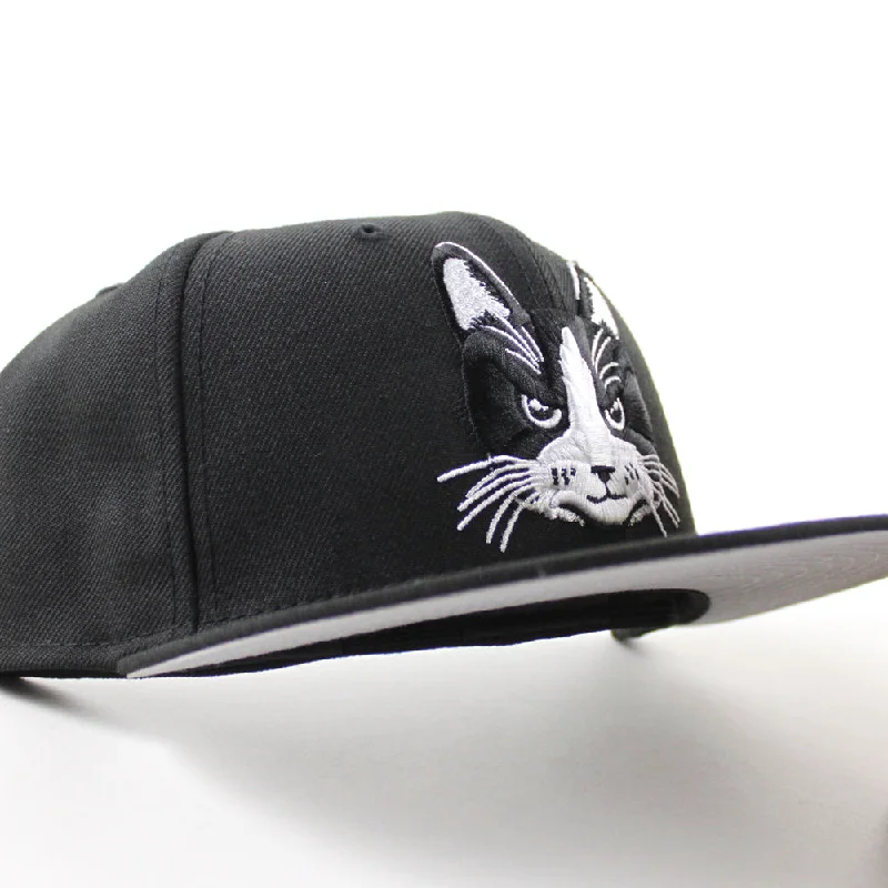 CAT New Era 59Fifty Fitted Hat (Black Gray Under Brim)