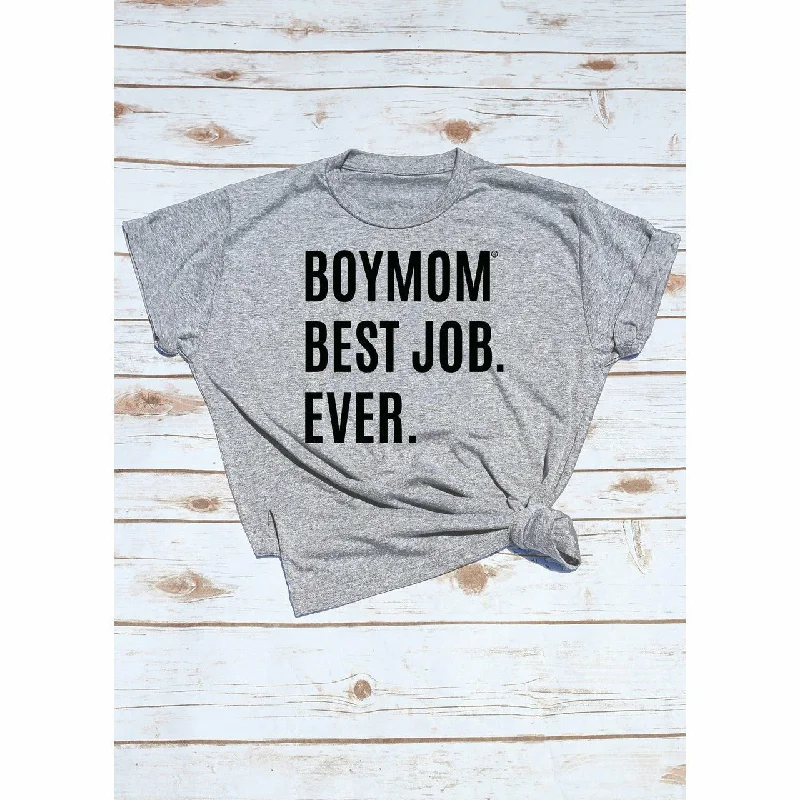 Boymom Best Job Ever Tee