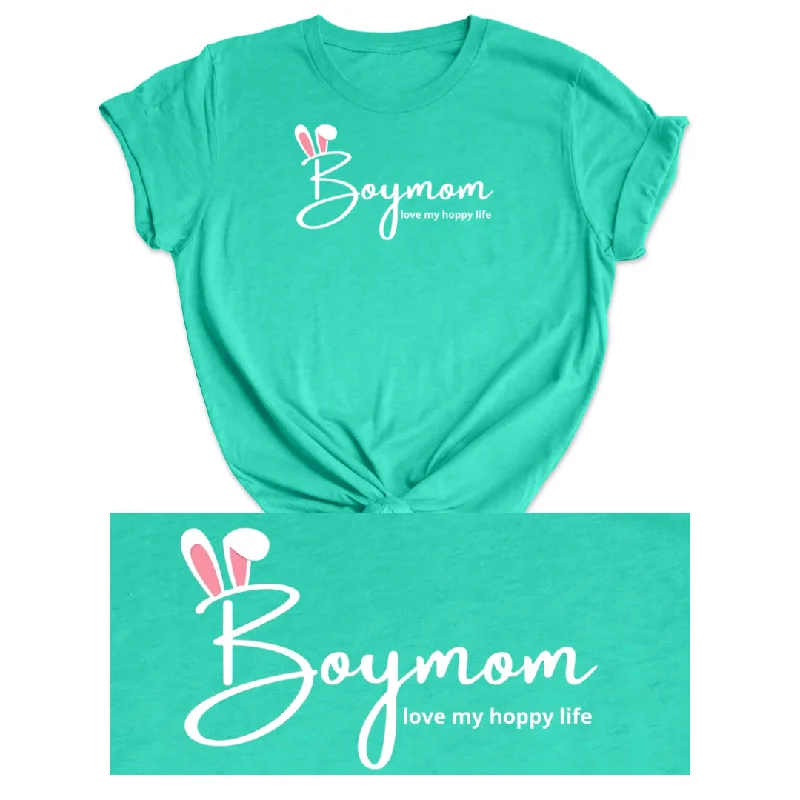 Boymom Love My Hoppy Life SeaGreen