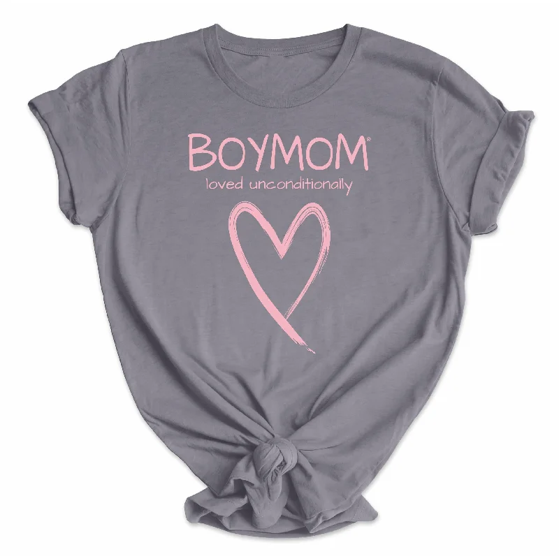 Boymom Loved Unconditionally Tee