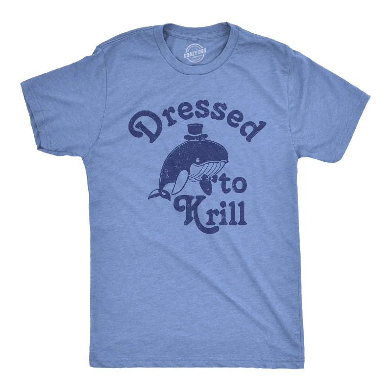 Dressed To Krill Men's T Shirt