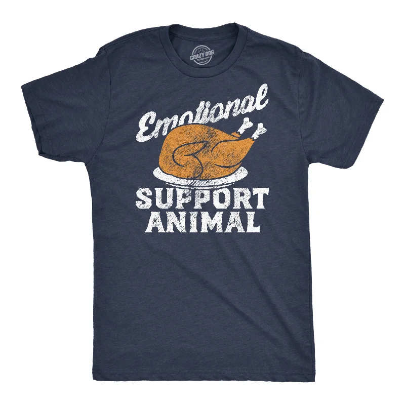 Emotional Support Animal Turkey Men's T Shirt