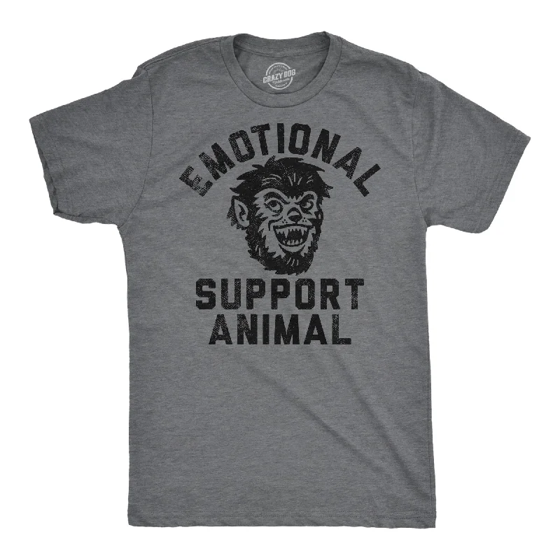 Emotional Support Animal Werewolf Men's T Shirt