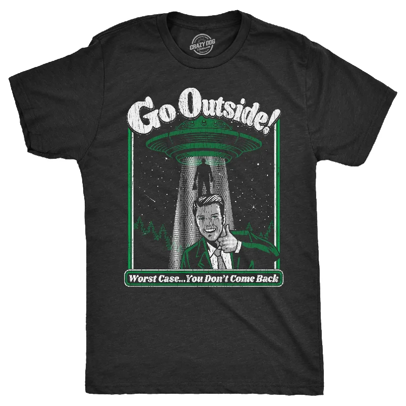 Go Outside Men's T Shirt