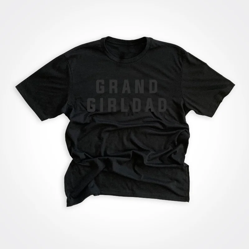 Grand Girldad® Black Modern Tee