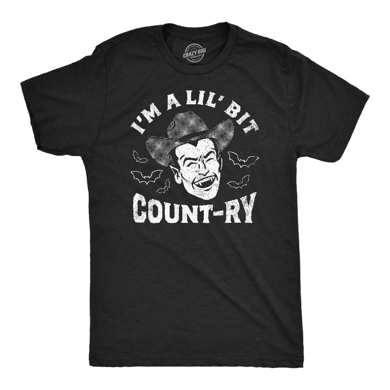 Im A Lil Bit Count Ry Men's T Shirt