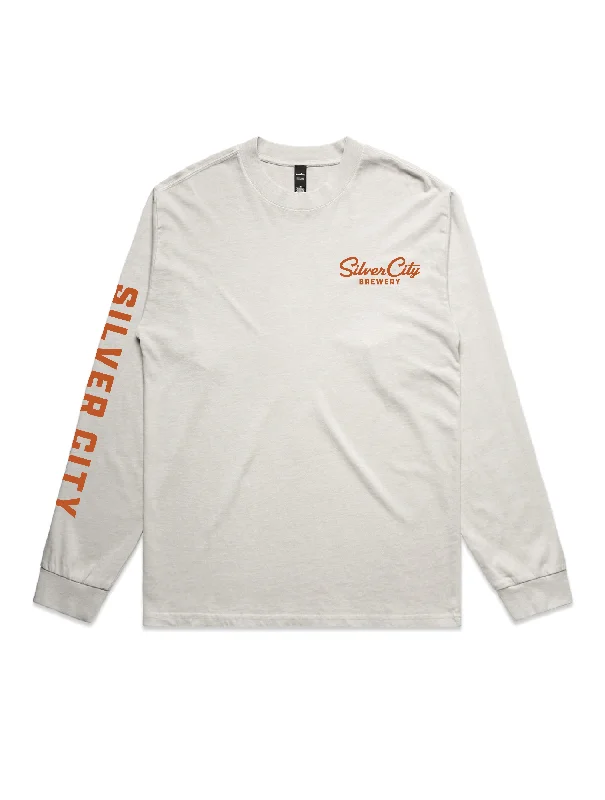 Silver City Brewery · Faded Bone Long Sleeve Tee