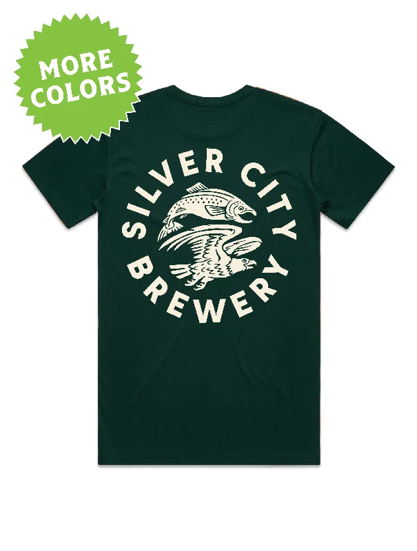 Silver City Brewery · Sea & Sky Badge Tee