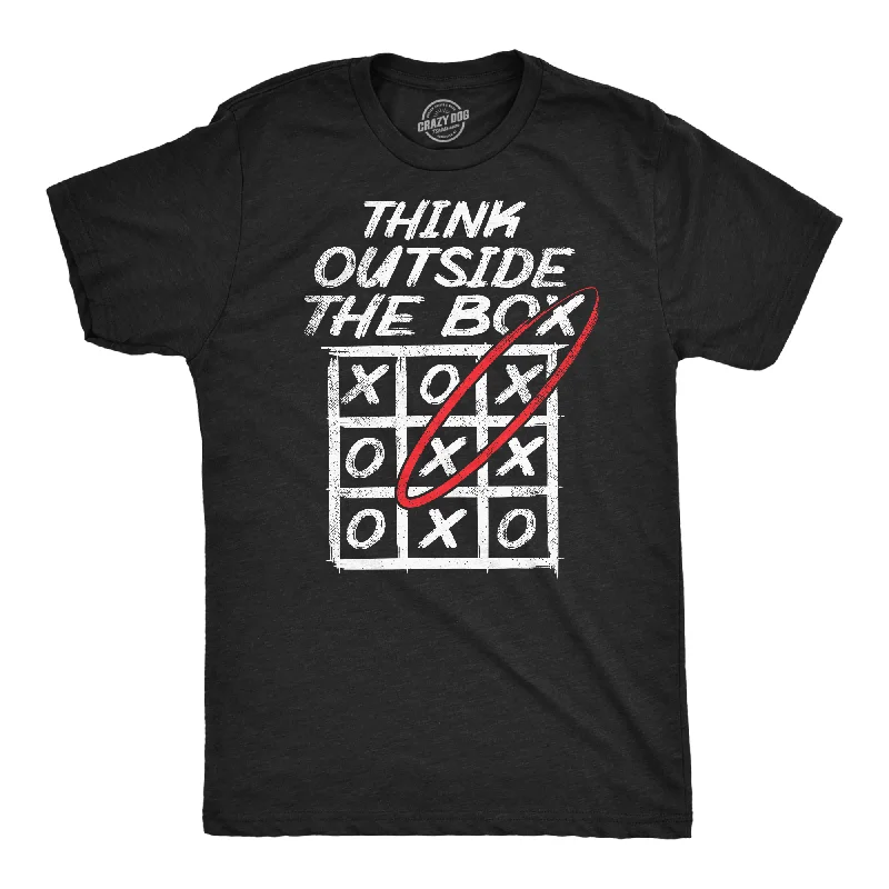 Think Outside The Box Men's T Shirt