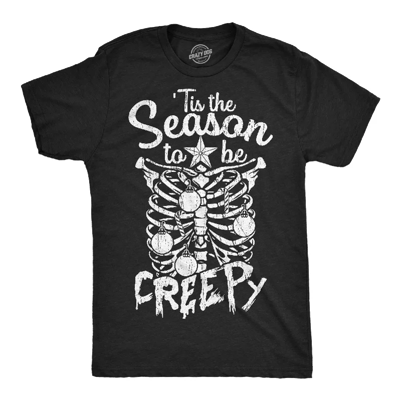 Tis The Season To Be Creepy Men's T Shirt