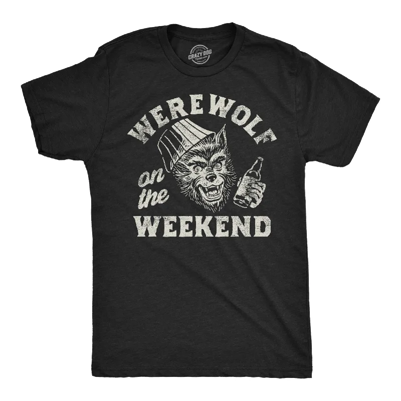 Werewolf On The Weekend Men's T Shirt