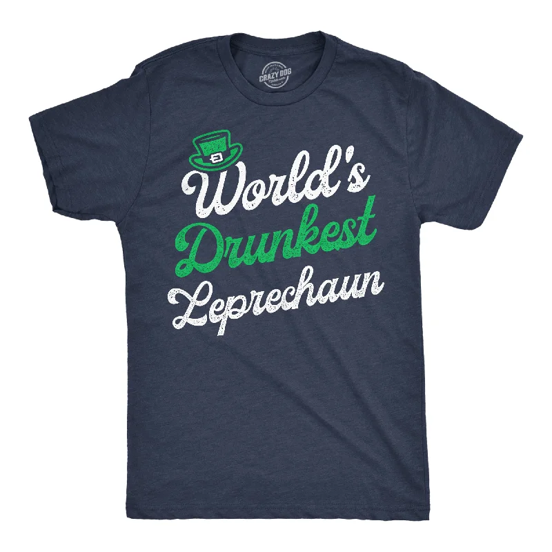 Worlds Drunkest Leprechaun Men's T Shirt