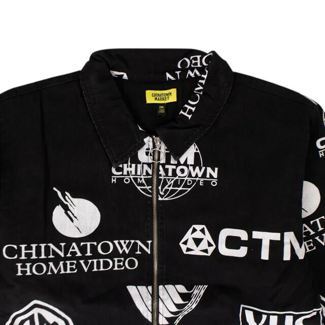 Chinatown Market 'Entertainment Logo Work' Jacket - Multi