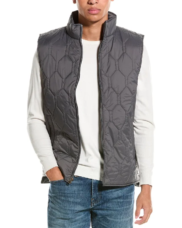 WEATHERPROOF VINTAGE Hexagon Quilted Vest