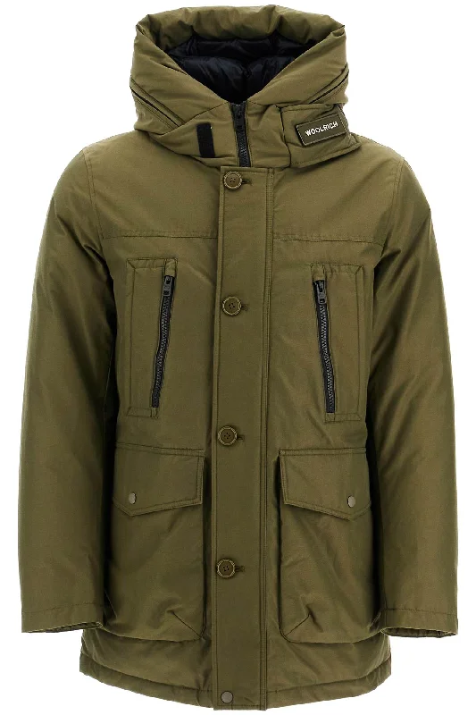 Woolrich Men's 'Arctic' Parka In Ramar Fabric