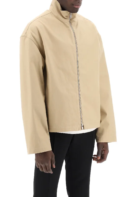 Jil Sander Boxy High-Neck Jacket