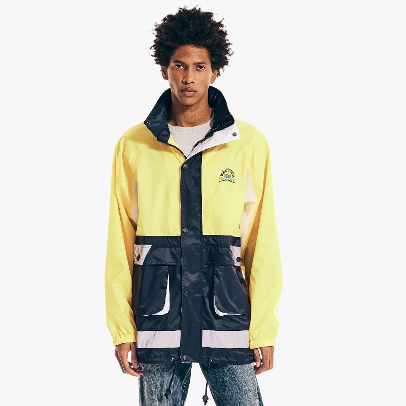 Nautica Mens Urban Necessities X Nautica Colorblock Jacket