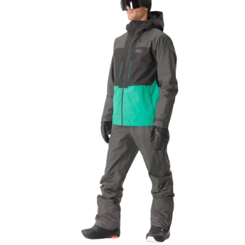 Object Jacket In Spectra Green-Black