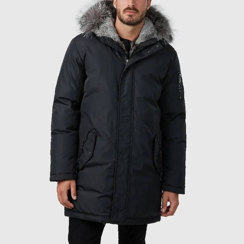 Pajar Men's Mick Luxury Parka with Rabb it Lined Split Hood