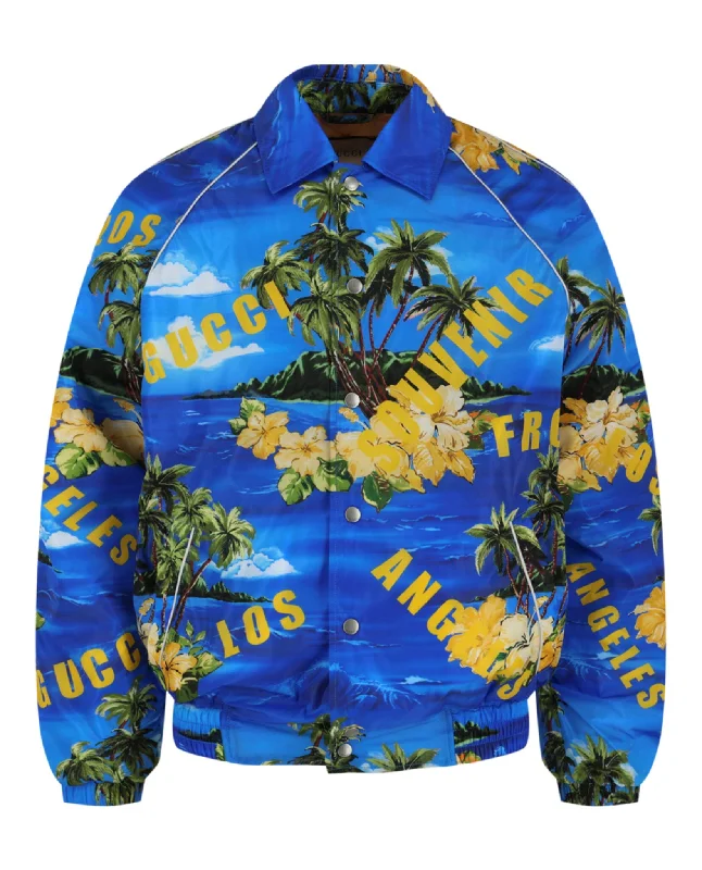 Printed Nylon Jacket