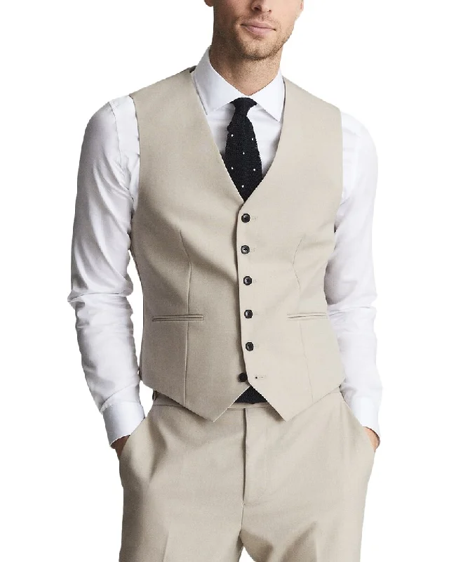 Reiss Fine Wool Vest