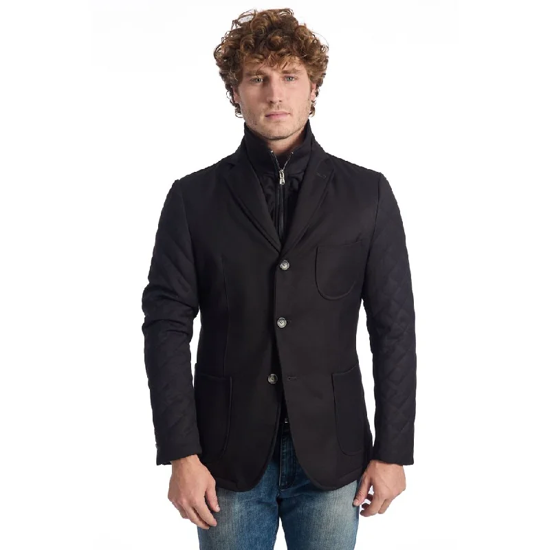 Roberto Pepe Luxury  Polyester Men's Jacket