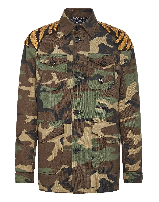 Safari cotton Jacket camo Golden Eagle