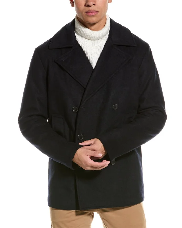 Slate & Stone Dock Wool-Blend Peacoat