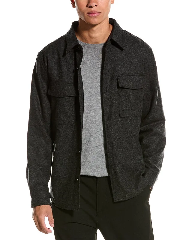 Theory Garvin Wool-Blend Shacket