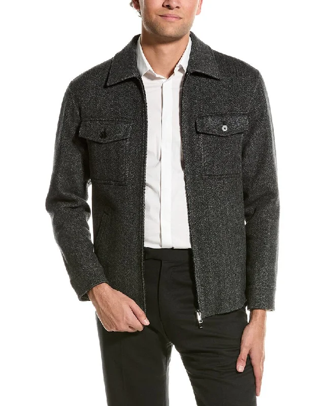 Theory Vena Wool & Cashmere-Blend Jacket