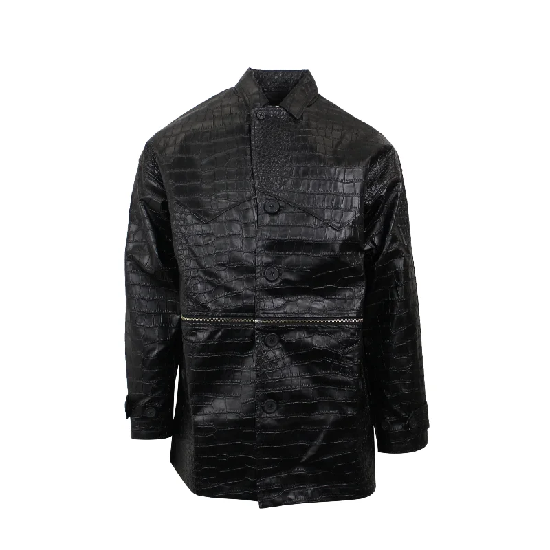 Vpz 2Way Embossed Jacket - Black