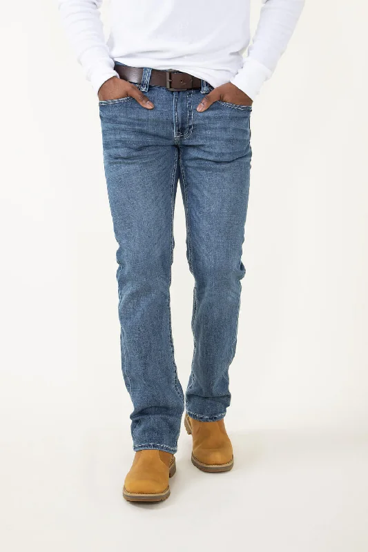 Axel Jeans Logan Classic Straight Jeans for Men | AXMB0047-HPT