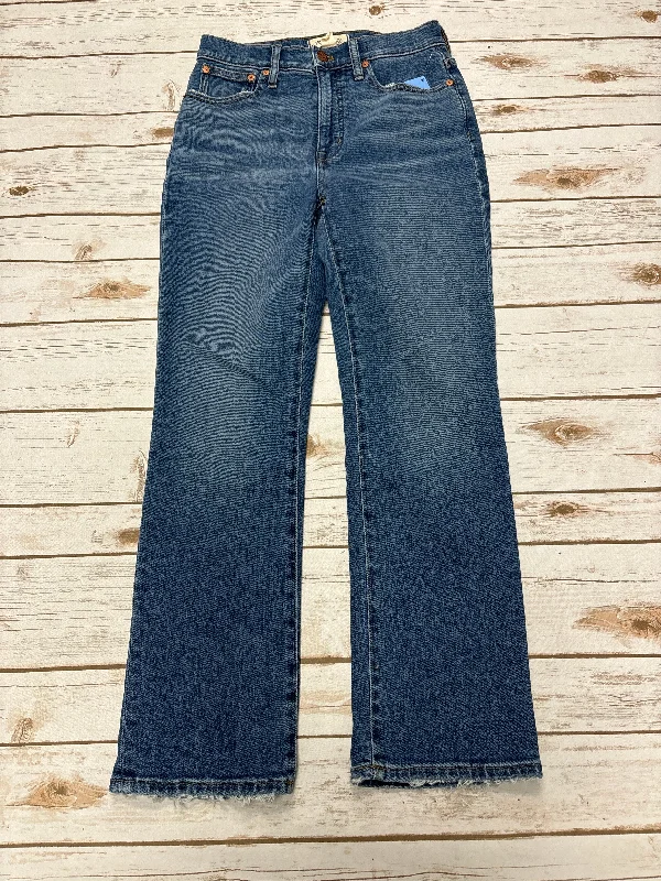 Jeans Boot Cut By Madewell In Blue Denim, Size: 2