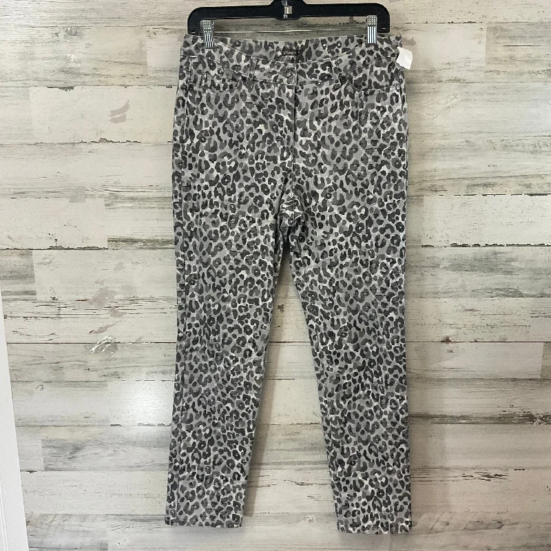 Jeans Straight By J Mclaughlin In Animal Print, Size: 10