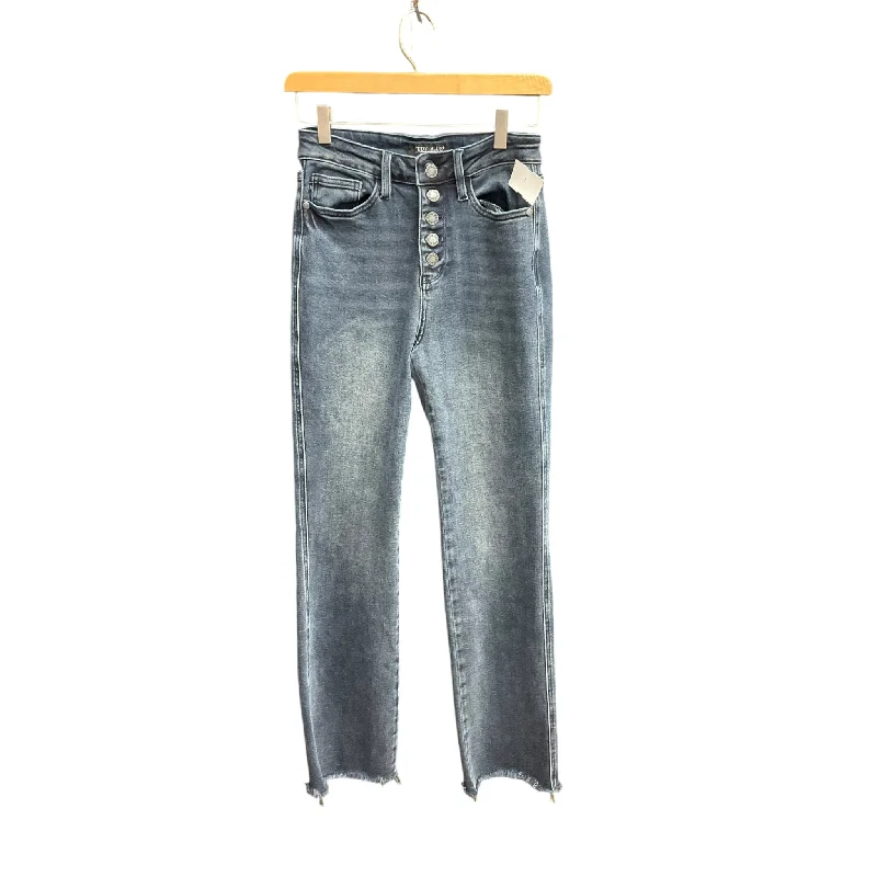 Jeans Straight By Judy Blue In Blue Denim, Size: 2