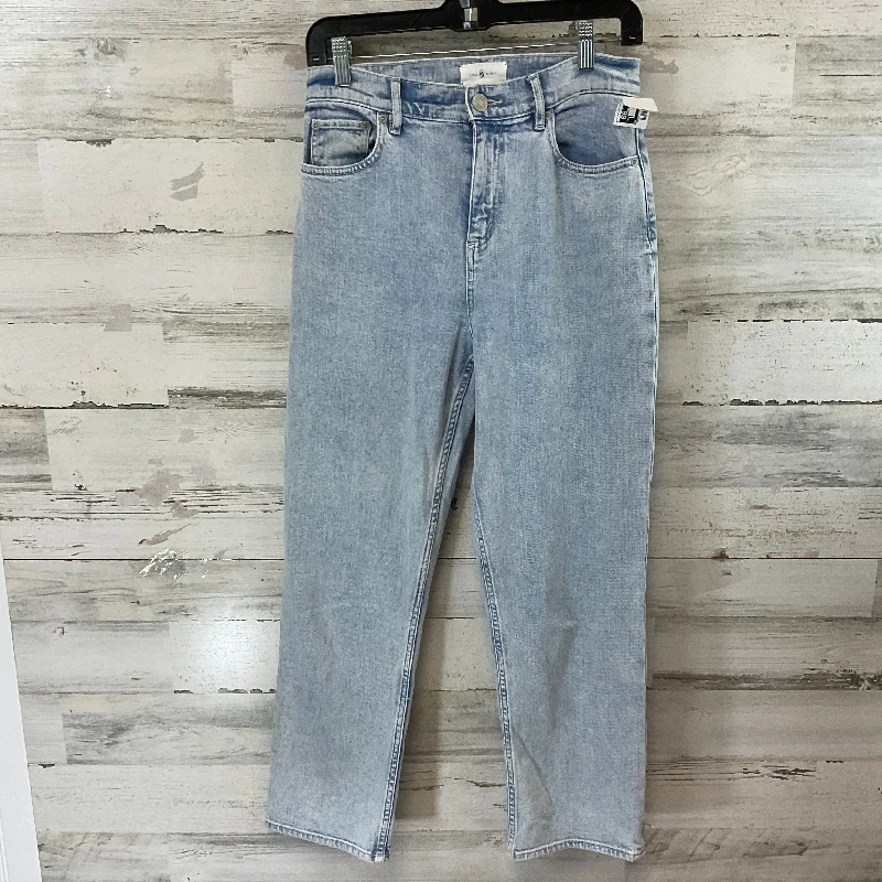 Jeans Straight By Lou And Grey In Blue Denim, Size: 8