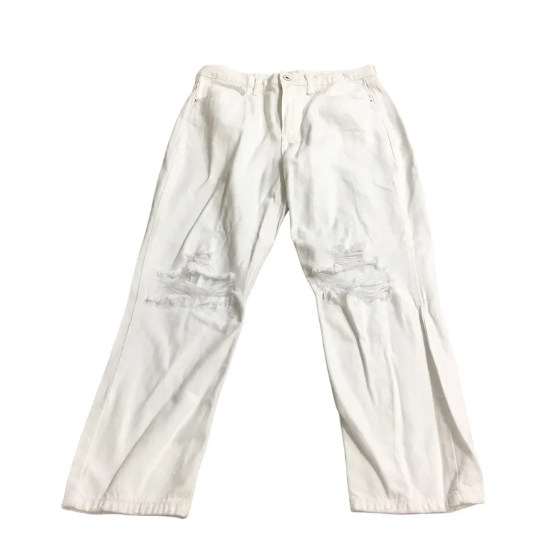 Jeans Straight By Sneak Peek In White, Size: 6