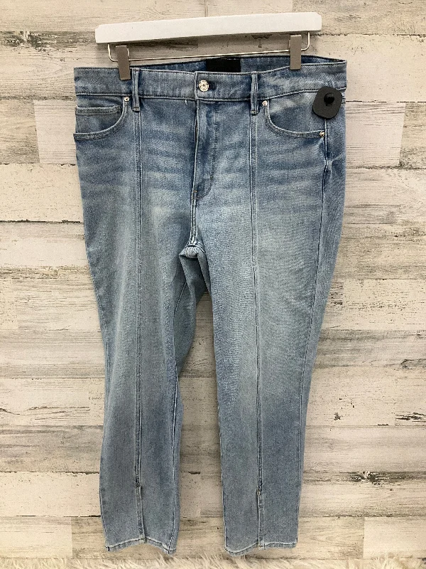 Jeans Straight By White House Black Market In Blue Denim, Size: 12