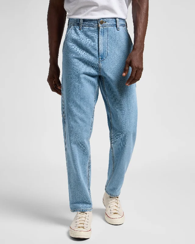 Lee Relaxed Fit Mens Denim Carpenter Pant - Light